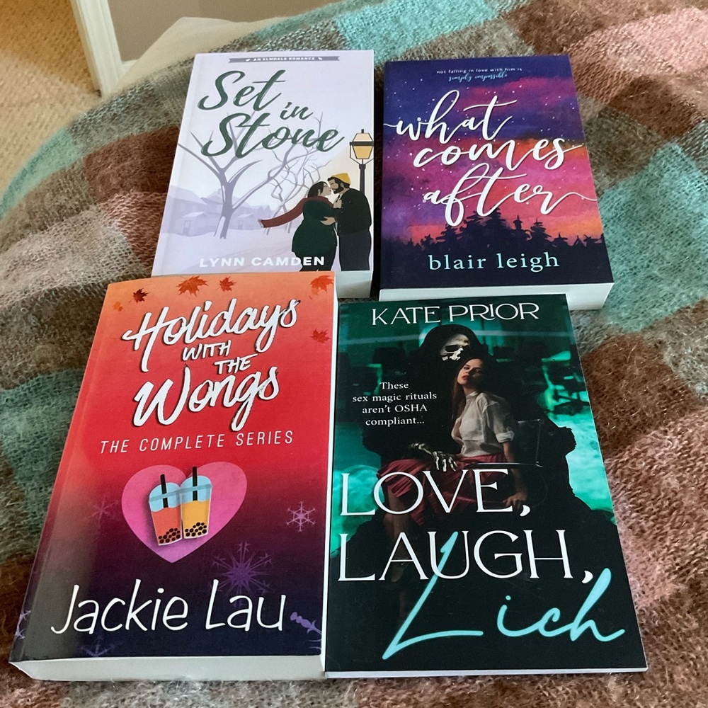 Set of 4 Romance Novels